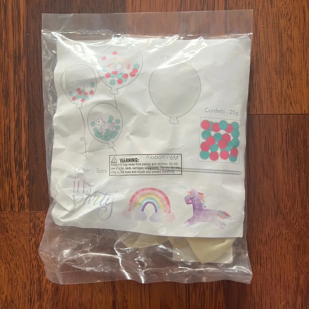 Oriental Trading “Hooray It’s Your Birthday” Balloon Kit